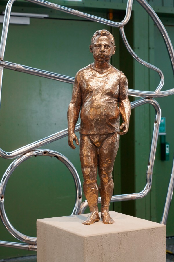 Olli, 52 x 17 x 15 cm, Bronze, art berlin 2019